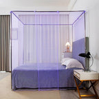 4-Corner Bed Canopy Mosquito Net – Bedroom & Camping | M / L / XL / 2XL
