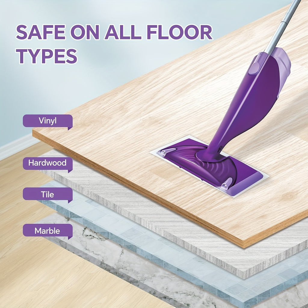 Mop Pad Refills 40 Pack – Dry & Wet Disposable Floor Cleaning Pads Compatible with WetJet & All Mop Models | Multi-Surface