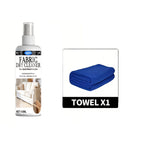 Sofa & Fabric Stain Remover Spray, Citric Acid Formula Multi-Surface Upholstery Cleaner, Non-Toxic Quick-Drying Safe for Sofas, Upholstery & Car Interiors