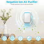 Plug-In Ionic Air Purifier Filterless Silent Odor Neutralizer for Home Pet Smoke Cooking Office Gym 24/7 Zero Maintenance 2 4 6pcs
