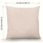 Seasonal Throw Pillow Covers 18x18 Inch – Autumn Winter Holiday Cushion Covers with Pumpkin, Snowman, Christmas Tree, Truck & Buffalo Plaid | Farmhouse Thanksgiving Christmas Decor for Couch, Bed & Living Room