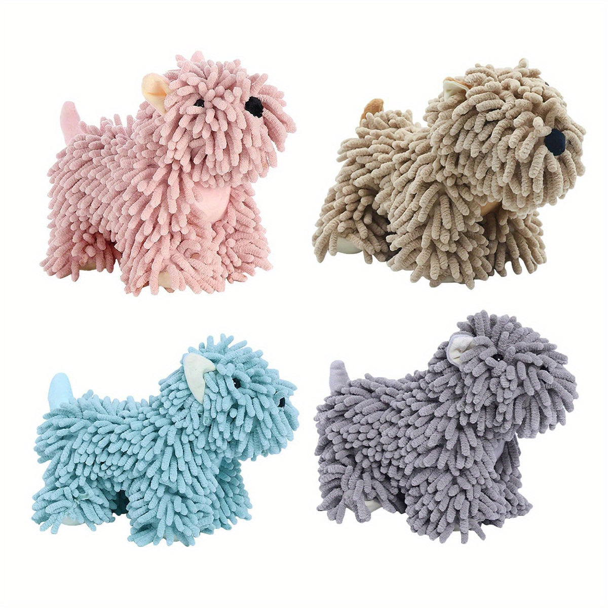 Microfiber Hand Towels Cute Puppy Design – Super Absorbent Kitchen & Bathroom Drying Towel | Halloween Holiday Cartoon Dog Decor