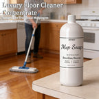 Concentrated Floor Cleaner Solution 32oz – 4X Formula, Pet-Friendly, Streak-Free, Brazilian Breeze Scent for Ceramic, Stone & Hard Floors