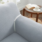 Stretch Spandex Sofa Cover 1 2 3 Seater Elastic Couch Slipcover Anti-Scratch Pet-Friendly Machine Washable Furniture Protector Holiday Gift