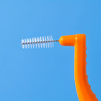Interdental Brushes 36 Pack L-Shaped - Soft Nylon Bristle Floss Picks for Braces Teeth Cleaning Sensitive Gums Adults Multiple Sizes