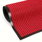 Heavy-Duty Outdoor Entrance Mat – Non-Slip PVC, Striped Polypropylene | Entryway, Patio & Business | All Seasons | 3 Colors, 7 Sizes | Nuvia Haven