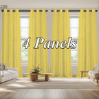 Sheer Curtains Semi Transparent Panels with Top Loop Pleated Header for Bedroom Living Room – Set of 2 or 4, 70-80G Lightweight Fabric, Multiple Sizes & Colors