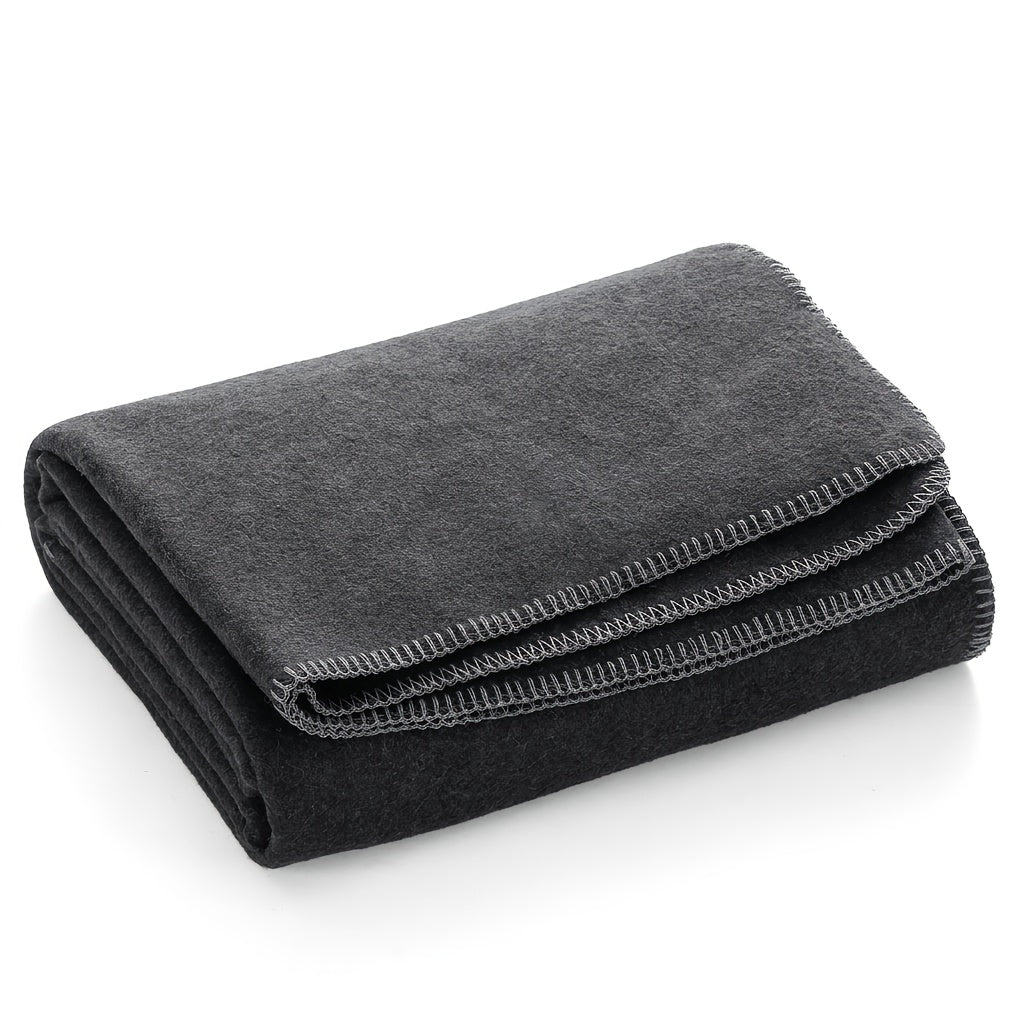 Military Style Camping Blanket – Warm Thick Washable Outdoor Throw for Camping, Sporting Events & Emergency Kits | 8 Colors, 2 Sizes