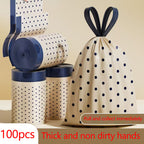 Scented Drawstring Trash Bags 100 Count, 20L Multi-Pocket Tear-Free Garbage Bags with Fragrance, Thickened Automatic Closing Waste Bin Liners for Home Kitchen Bathroom