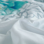 Reversible Floral Comforter Set 2/3 Piece – Dual-Sided Pattern & Color, Lightweight All-Season Quilt with Pillowcases, Soft Bedding Set Twin Queen King