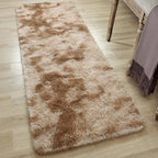 Tie-Dye Fluffy Area Rug – Ultra-Soft Thickened Plush Indoor Mat for Living Room, Bedroom & Office, 9 Colors 6 Sizes, Boho Machine-Woven Floor Carpet