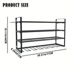 Power Tool Storage Rack Wall Mount – 150 lb Heavy-Duty 3-Tier Steel Organizer with 7 Bit Holders for Garage Workshop Shed Basement