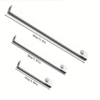 LED Motion Sensor Cabinet Lights 6-Pack, USB Rechargeable Magnetic Indoor Night Light Strips for Stairs, Shelves & Closets – 3.94in / 7.87in / 11.81in