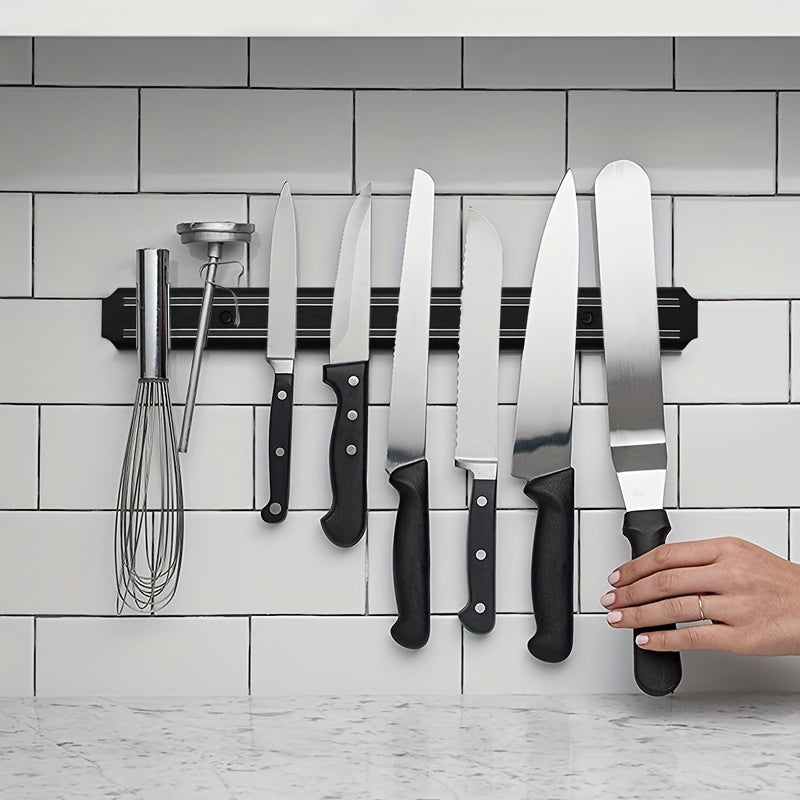 Magnetic Knife Holder Strip Wall Mount 20 Inch - Strong Magnetic Knife Bar for Kitchen Knives, Tools & Utensils, Space-Saving Kitchen Organizer Knife Rack