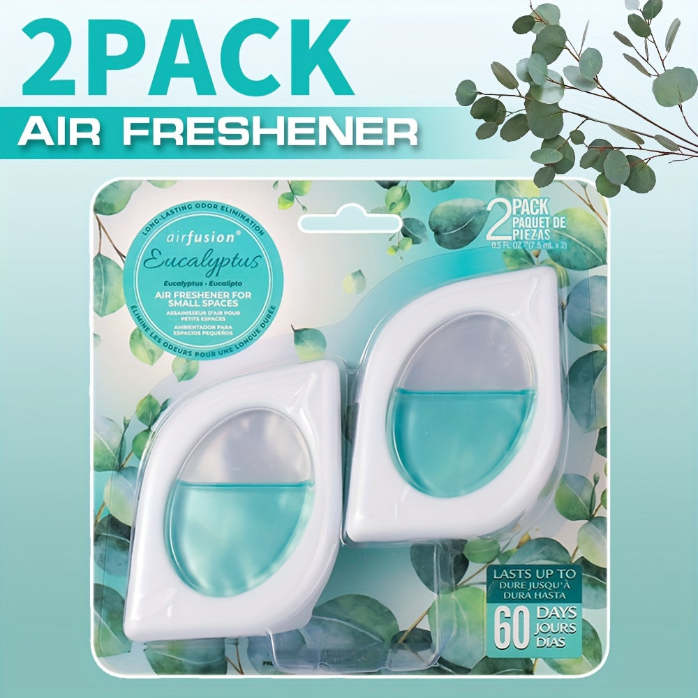 Small Space Air Freshener 2, 6 or 12 Pack – Odor Eliminator for Closets, Bathrooms & Pet Areas, 6 Scents, 0.25 fl oz Each Lasts Up to 30 Days, Fresh Scent Home Deodorizer