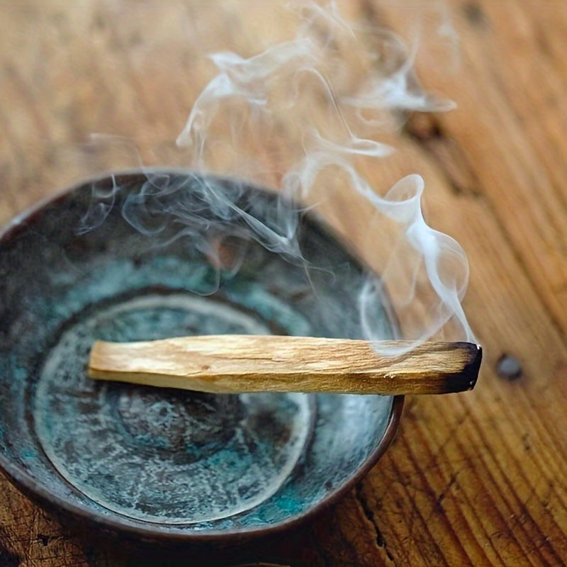 White Sage Smudge Kit with Palo Santo Sticks Abalone Shell Smudging Feather Crystal Stones Spiritual Cleansing Home Decor Gift Set