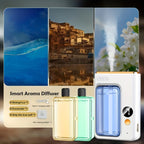 Essential Oil Diffuser and Humidifier USB Powered Auto Shut-Off Quiet Compact Aromatherapy for Home Bedroom Bathroom Office with Essential Oil Sets Hilton Shangri-La Gardenia Ocean Encounter