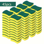 Compressed Double-Sided Kitchen Sponge Set 27 Piece, Multi-Size Dishwashing Sponges Scrubber Pads for Home Cleaning, Space-Saving Expandable Cellulose Sponges Easy to Store