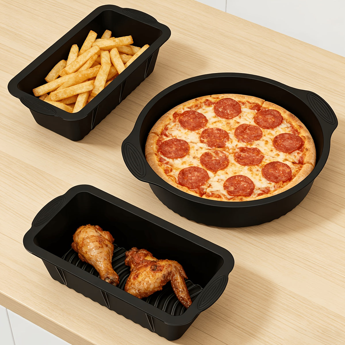 Baking Pan Set Oven-Safe Commercial Grade - Cookie Sheet Baking Sheet Round Cake Pan Muffin Pan Bread Pan Pizza Pan Square Pan - 4/6/12/23/46-Piece Kitchen Bakeware Sets, Restaurant Quality