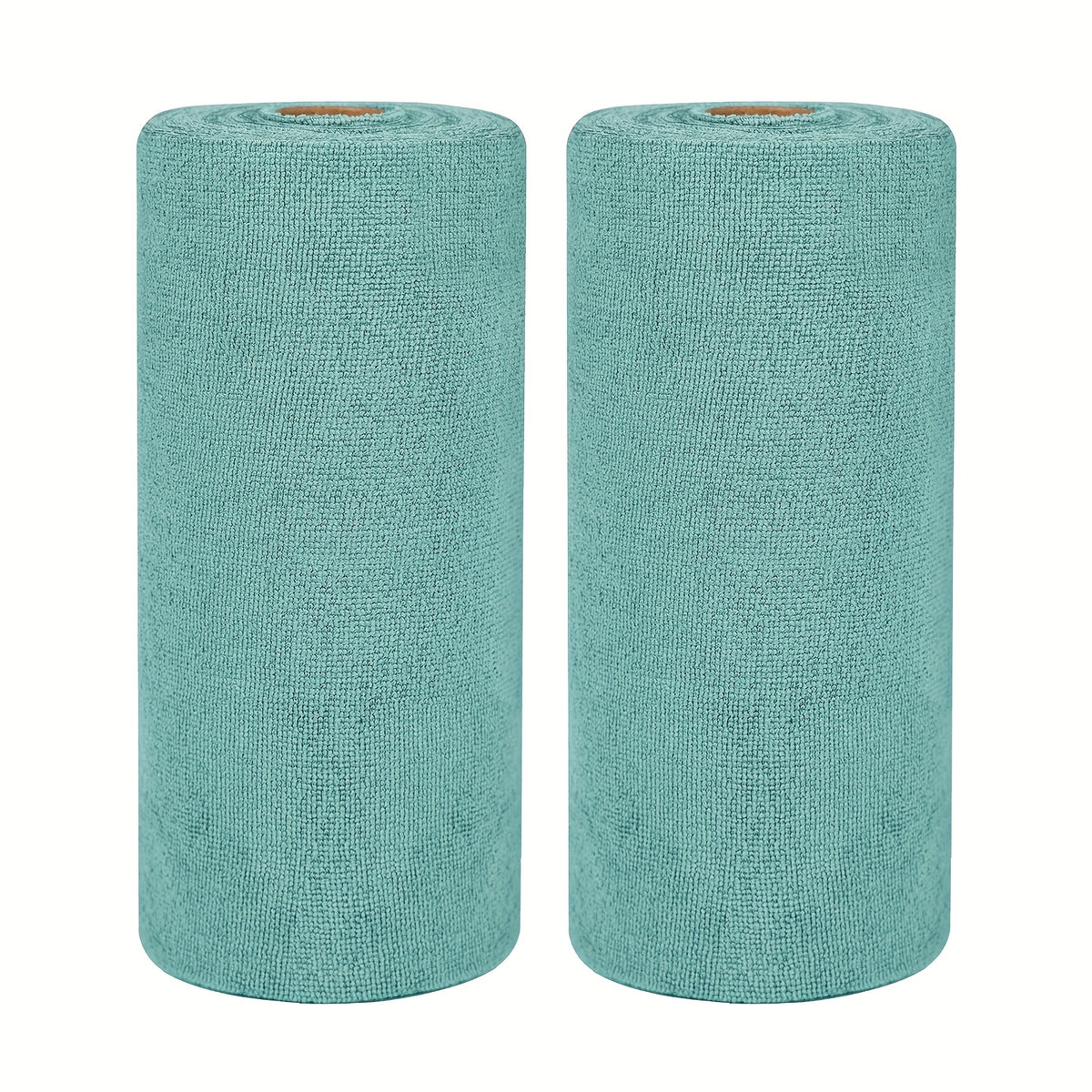 Microfiber Cleaning Cloths 100 Pack, Washable Reusable Tear-Away Towel Roll, 12x12 Absorbent Rags for Kitchen Bathroom Car House Dishcloths