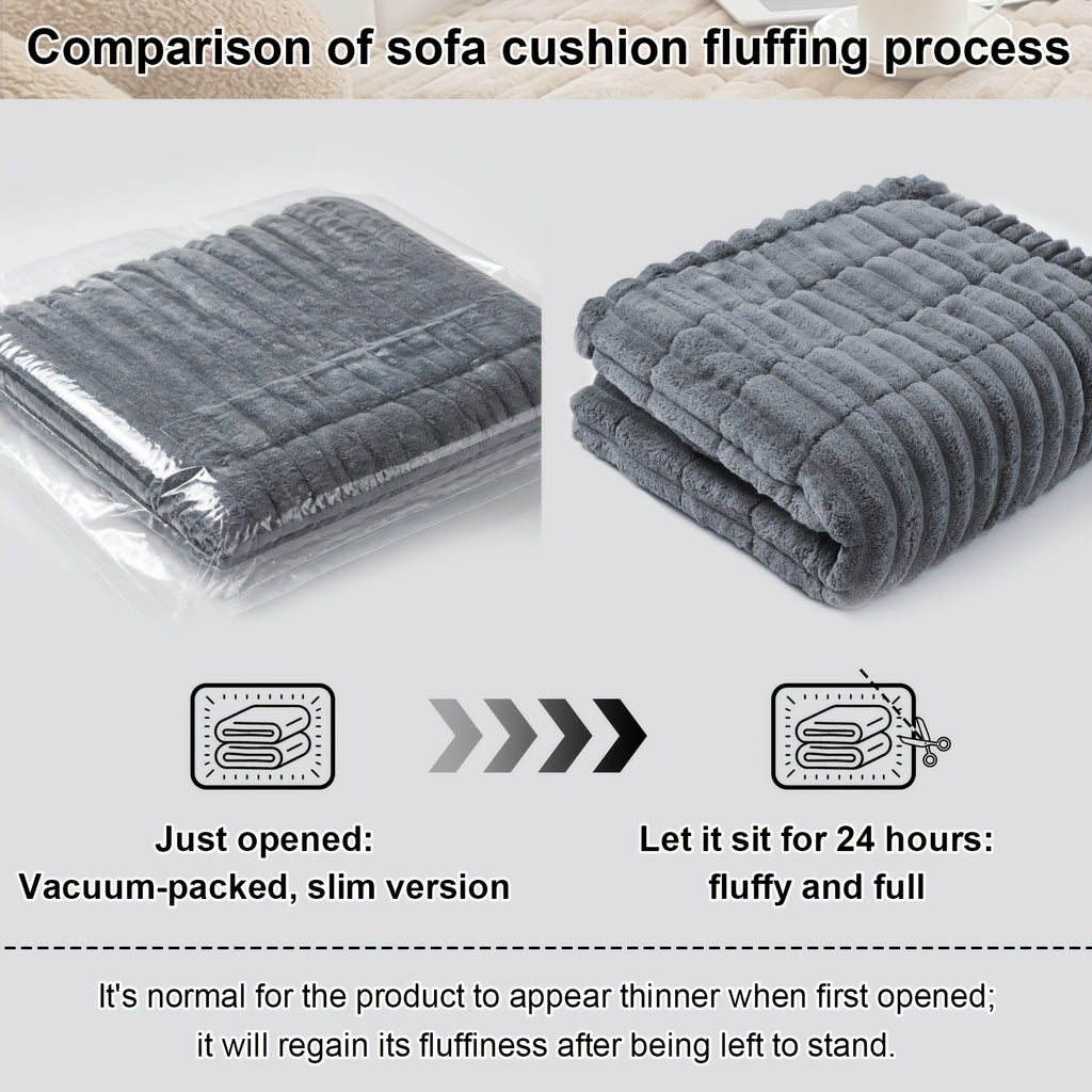 Soft Quilted Thick Sofa Cover Bohemian Style – Removable Machine Washable Pet-Friendly Sofa Protector for 1/2/3/4 Seater Split Sofa, All-Season Couch Cover for Living Room, Bedroom & Office