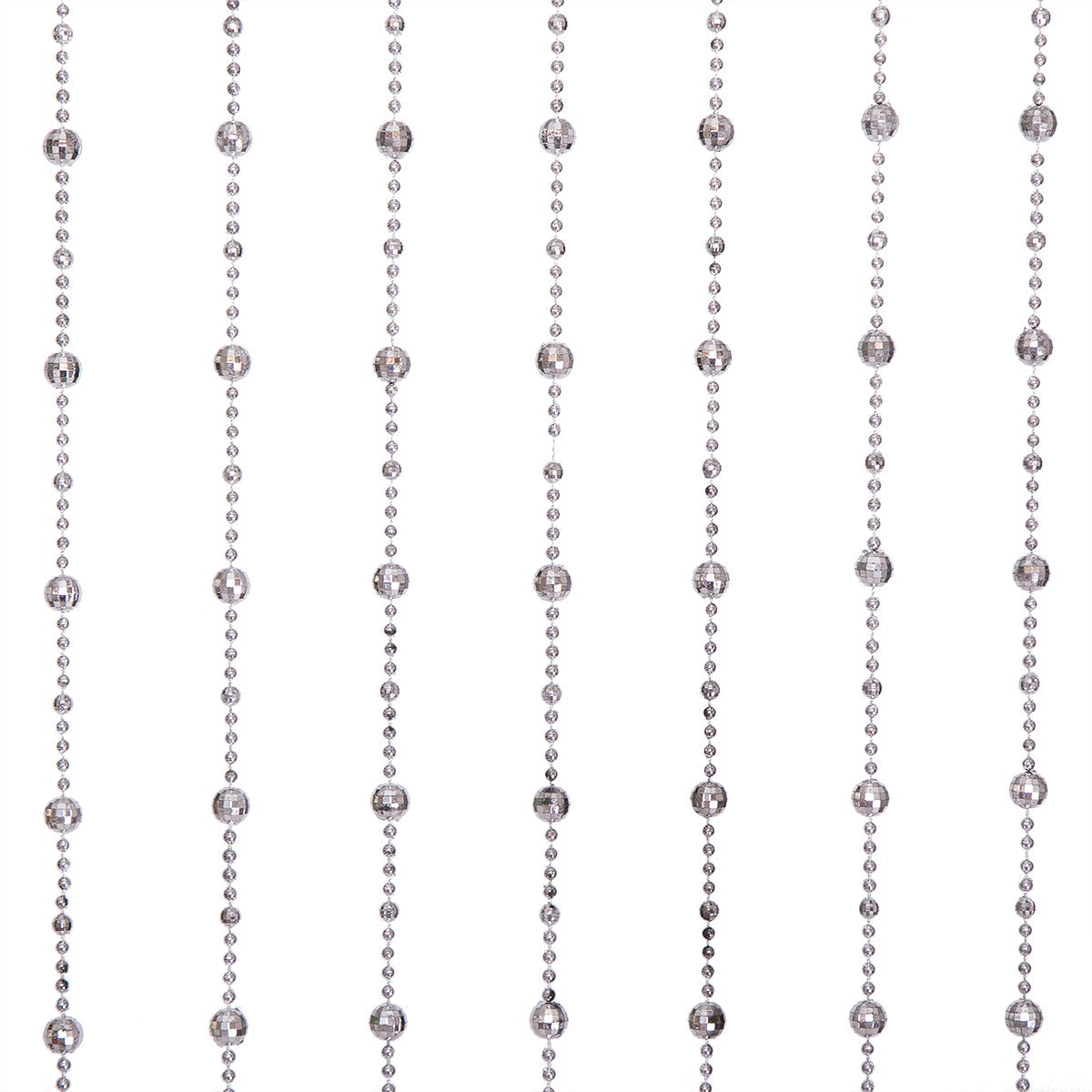 Acrylic Beaded Curtain 35.5x72 Inch for Doorways and Windows - Boho Room Divider and Closet Door Curtain - Decorative Bead Curtain for Bedroom, Wedding, Events and Retail Window Display