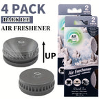 Air Freshener Odor Eliminator 4-Pack and 12-Pack Lasts Up to 30 Days Each for Bathroom Kitchen Garbage Can Cat Litter Box Car 6 Scents Lavender Lemon Paeonia