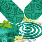 Mosquito Repellent Coils Outdoor Citronella Lemongrass Large Size with Holder – Long-Lasting Bug Repellent for Patio, Garden, Camping & Backyard Summer Use