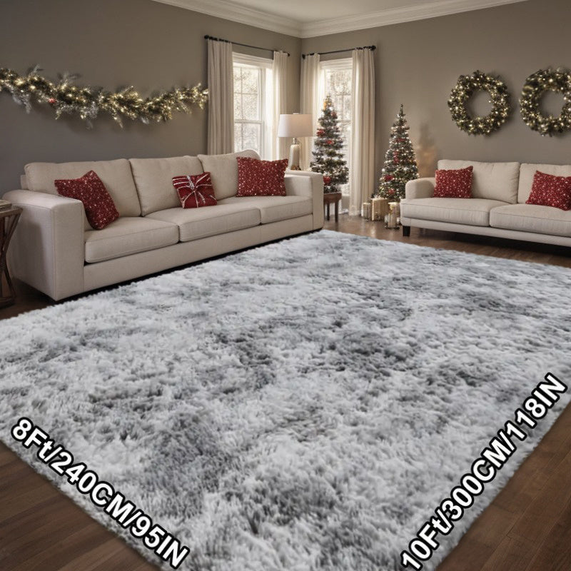 Fluffy Shag Area Rug 8x10 Ft Fuzzy Plush Non-Slip Soft Furry Carpet Living Room Bedroom Modern Shaggy Rug Christmas Gift