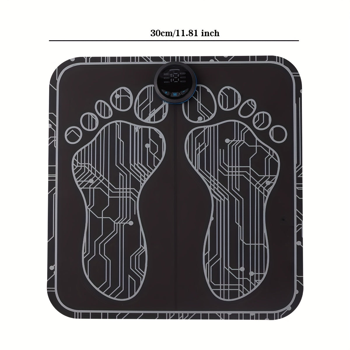 EMS TENS Massage Pad Muscle Stimulator 6 Modes 18 Intensity Grades Rechargeable Portable – Electric Nerve Stimulator for Pain Relief & Muscle Recovery, Holiday Gift