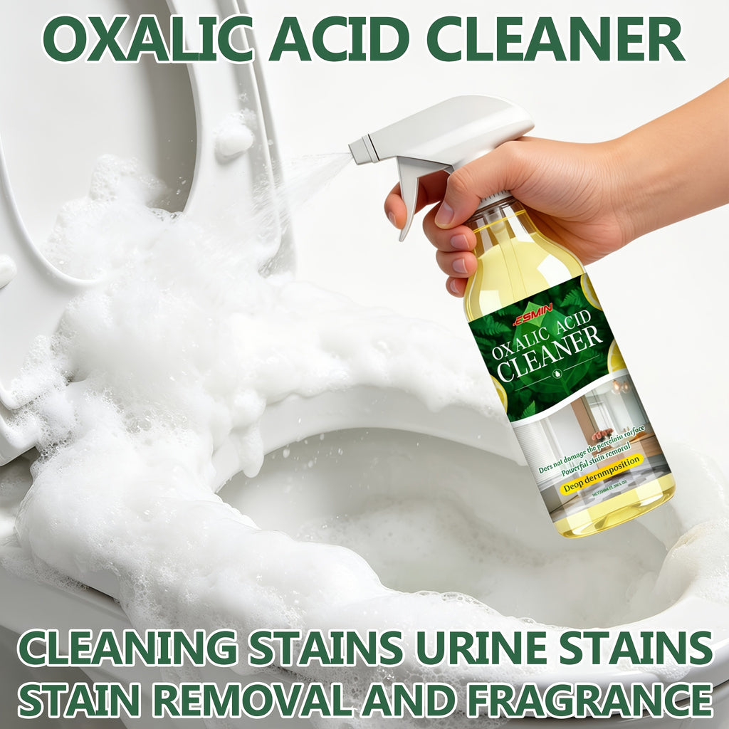 Oxalic Acid Cleaning Spray – Powerful Stain & Urine Remover for Toilets, Bathrooms, Shower Rooms & Floors