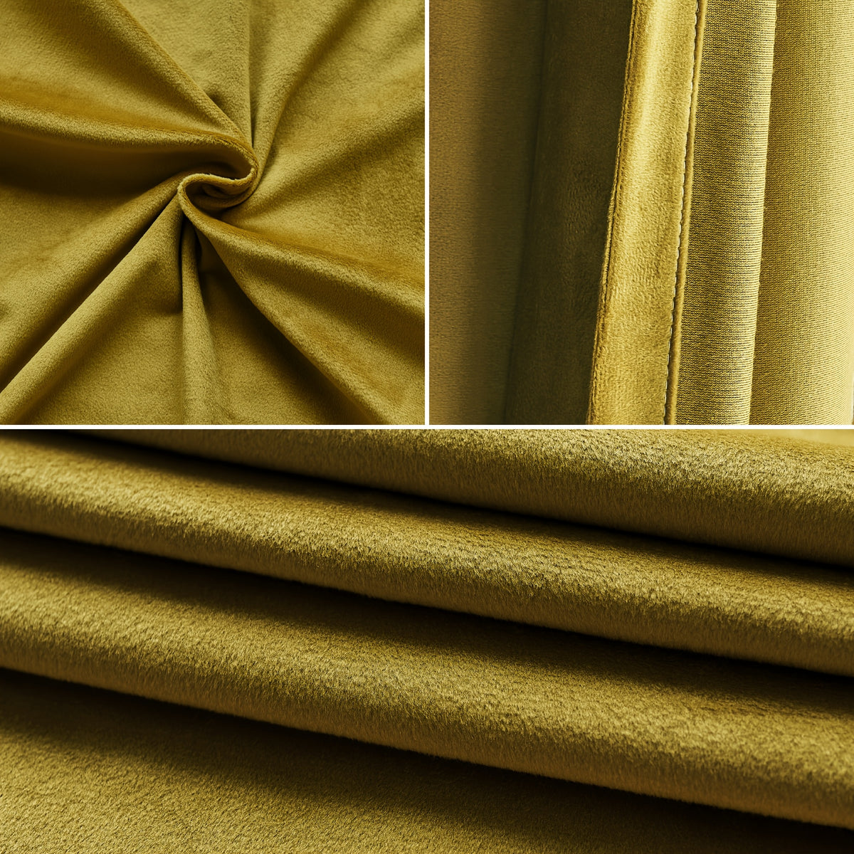 Luxury Velvet Blackout Curtains (Set of 2) | Thermal Insulated, Noise Reducing | Living Room & Bedroom