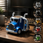 Truck Coffee Mug Novelty Truck Shaped Cup for Hot and Cold Drinks Fun Gift for Truck Lovers Men Boys Birthday Christmas