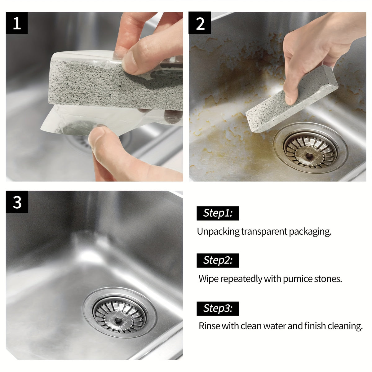Pumice Stones for Toilet Cleaning 36 Pack – Pumice Scouring Stick Scrubber for Toilet Bowl, Bathtub, Kitchen Sink & Grill, Ripple Weave Lightweight Design, Hard Water Stain & Ring Remover, Bulk Value Set