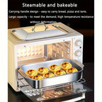 Stainless Steel Baking Tray Set of 4 – 2 Deep Trays & 2 Lids with Handles, 16.1 Inch Non-Stick Roasting Pan, Oven & BBQ Safe, Easy Clean, Multi-Purpose