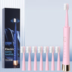 Sonic Electric Toothbrush with 8 Brush Heads - 5 Modes 31000 Vibrations IPX7 Waterproof USB Rechargeable 2 Min Timer Adults Men Women Couple Gift