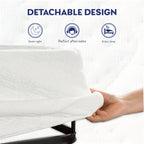 Box Spring Foundation | 5", 7.5" & 9" High Profile Strong Metal Frame, Quiet Noise-Free, Easy Assembly – Twin, Full, Queen, King