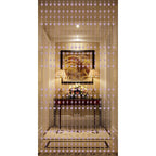 Acrylic Beaded Curtain 35.5x72 Inch for Doorways and Windows - Boho Room Divider and Closet Door Curtain - Decorative Bead Curtain for Bedroom, Wedding, Events and Retail Window Display