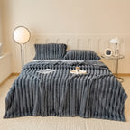Faux Rabbit Fur Blanket Ultra-Soft Plush Throw for Bed & Couch – Lightweight Cozy Blanket in 8 Colors, Twin to King Size, Safe for Kids & Adults