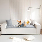 Corduroy Pet Sofa Cover Non-Slip Couch Protector for Dogs & Cats – Thickened Fuzzy Washable Furniture Cover for Sofas, Chairs & Recliners, Scratch-Proof & Pet Hair Resistant Home Decor