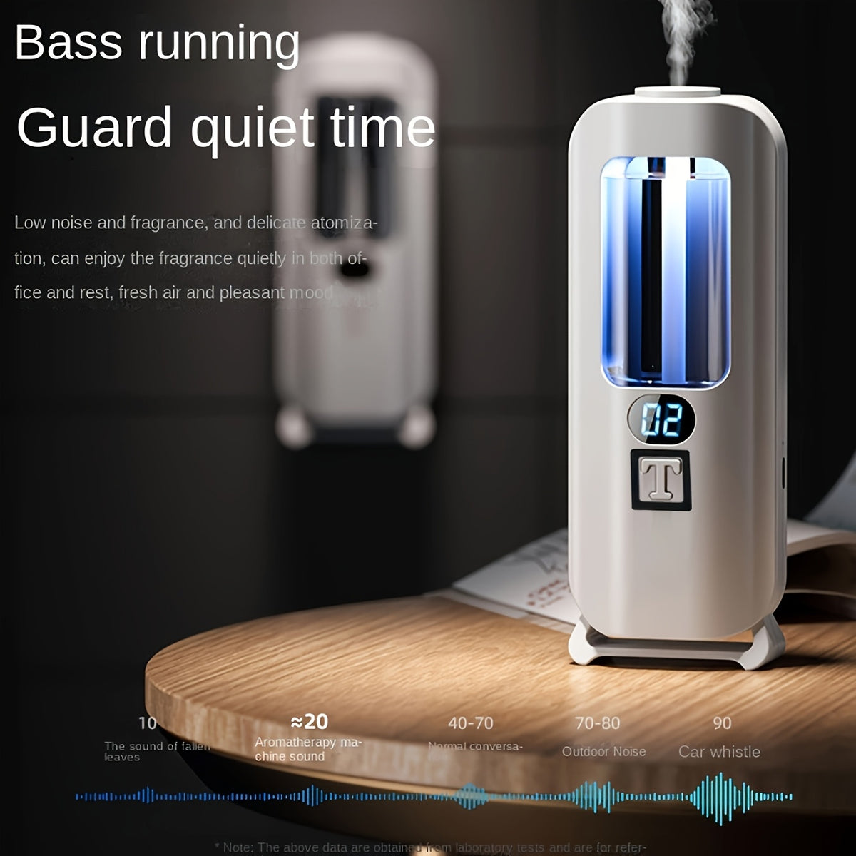 Aromatherapy Diffuser 2-in-1 Humidifier & Essential Oil Lamp, 30-Day Long-Lasting Scent, 12H Timer Auto-Mist, Smart Home Fragrance for Bedroom Living Room Luxury Ambiance