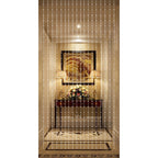 Acrylic Beaded Curtain 35.5x72 Inch for Doorways and Windows - Boho Room Divider and Closet Door Curtain - Decorative Bead Curtain for Bedroom, Wedding, Events and Retail Window Display