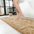 Tie-Dye Fluffy Area Rug – Ultra-Soft Thickened Plush Indoor Mat for Living Room, Bedroom & Office, 9 Colors 6 Sizes, Boho Machine-Woven Floor Carpet
