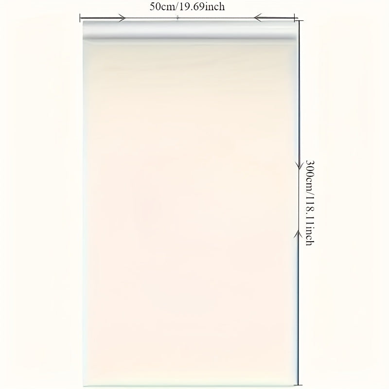 One Way Privacy Window Film for Home & Office - Static Cling Mirror Surface, Daytime Privacy, Heat & Glare Reduction, UV Blocking, No Adhesive, 4 Colors