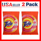 Laundry Detergent Powder 3-in-1 Ultra Concentrated 350g x 2 Bags Color Care Deep Clean Long-Lasting Fresh Scent Low Foam for Front Load and Top Load Washers Daily Clothes Washing