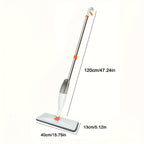 Microfiber Spray Mop with Reusable Pads for Hardwood, Tile & Ceramic Floors – Wet & Dry Cleaning Long Handle Mop