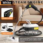 Handheld Steam Cleaner Large-Capacity with Extra-Large Water Tank – Rapid Heating Portable Multi-Function Cleaner for Floors, Cars, Fabrics, Kitchen & Bathroom Tile Grout