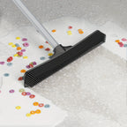 Rubber Floor Brush with Expandable Design – Soft Multi-Surface Floor Cleaner for Bathroom, Bedroom, Kitchen & Living Room, Gentle Scrubbing with Multiple Components Included