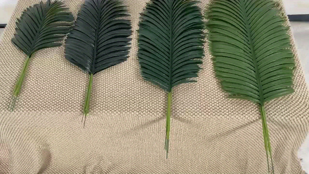 Artificial Palm Plant 5.9ft Flexible Tropical Leaves – Faux Palm Tree for Indoor & Outdoor Decor, Home, Office, Hotel, Garden, Pool & Christmas Decoration