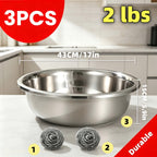 Extra Large Stainless Steel Mixing Bowl – Heavy-Duty Deep Prep Basin for Cooking, Baking, Salad & Dough | 36cm / 40cm | Rustproof, Dishwasher Safe Kitchen Essential